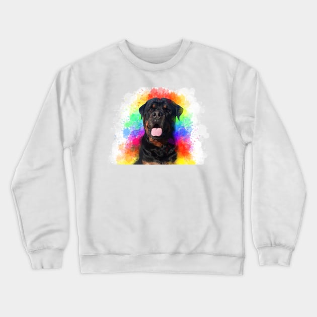 Rottweiler Crewneck Sweatshirt by TotalnoobMLG